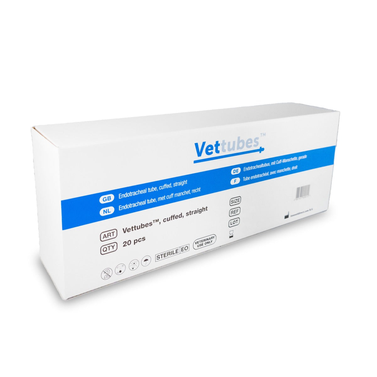 Vettubes Endotrachealtubus mit Manschette (Größe 4) - 1 Stück