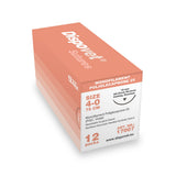 Dispovet Fil de suture Poliglecaprone (Pgc) 25 (USP 4-0, 75 cm, aiguille FS-2) - 12 pièces