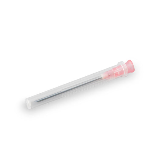 Dispovet Injektionskanüle (18G, 1,2 x 38 mm, Pink) – 100 Stück
