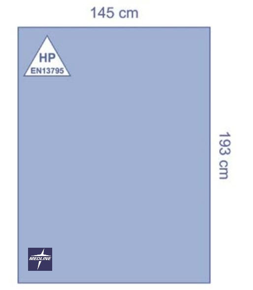 Medline Ultimate Drape (145 x 193 cm) - 16 pieces