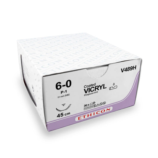 Ethicon Vicryl 6-0 (V489H P-1) - 36 Stück